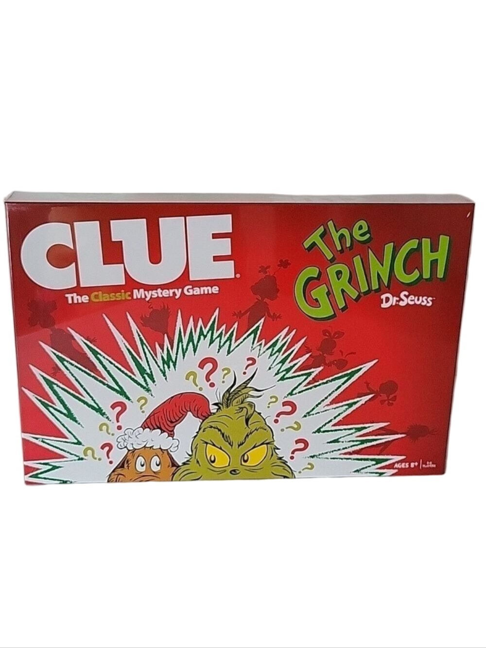 NIB - Clue - The Classic Mystery Game - The Grinch Edition